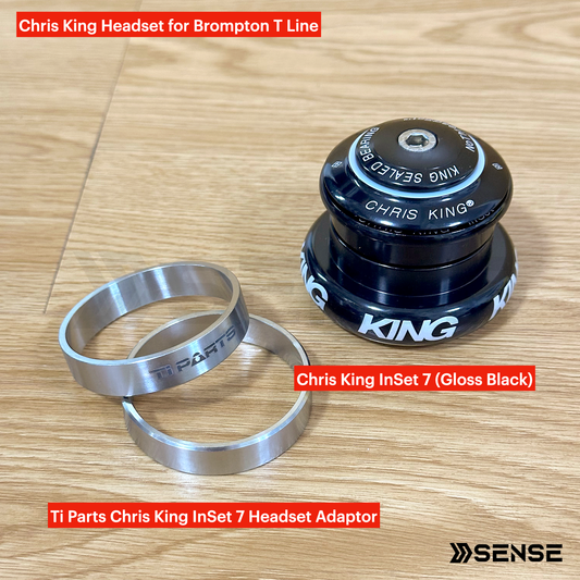 Chris King® InSet™ 7 GripLock™ Headset for Brompton T/G Line