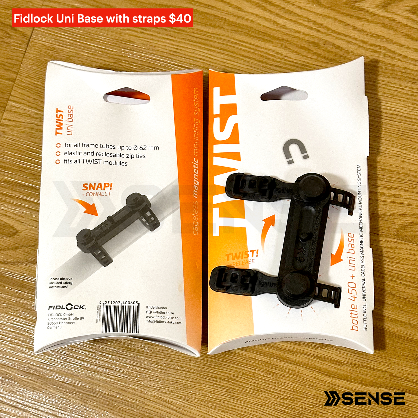 Fidlock TWIST Bottle 590ml Bike Base Strap Trigo Cage Adaptor Dom Monkii Clip B