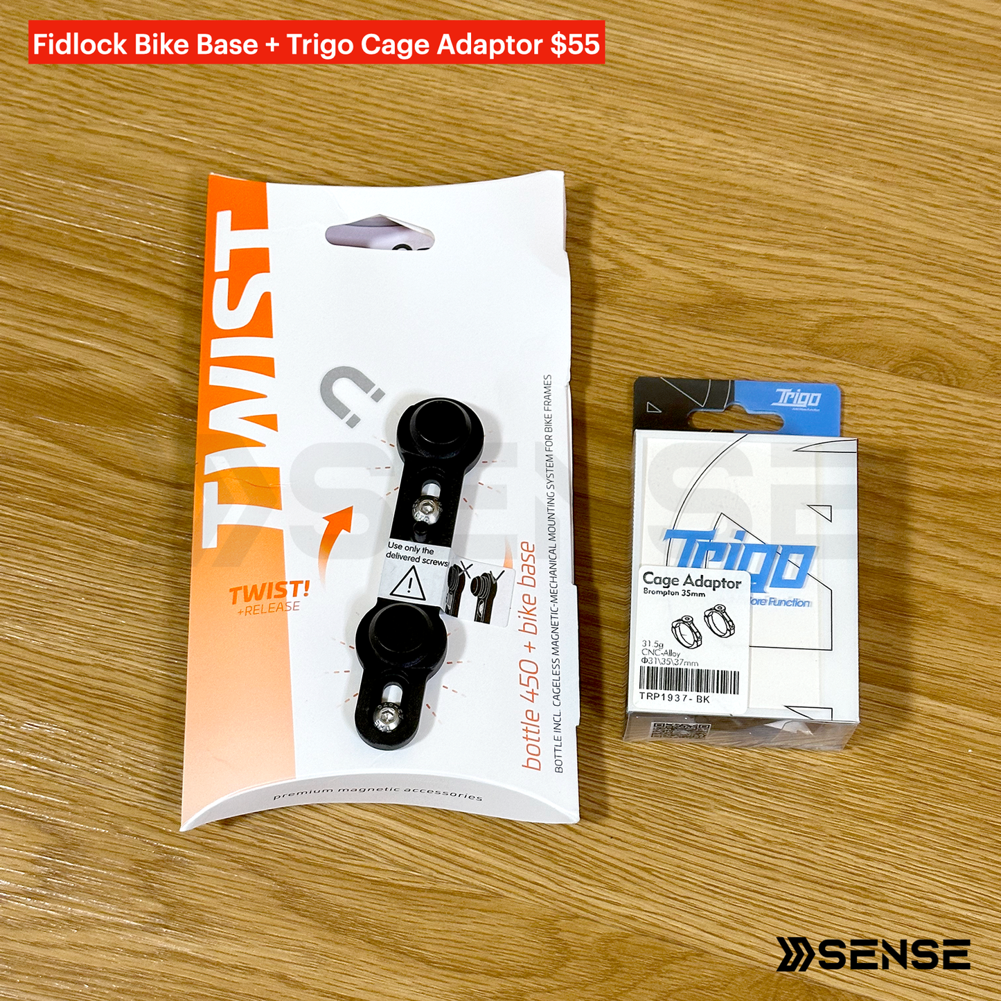 Fidlock TWIST Bottle 590ml Bike Base Strap Trigo Cage Adaptor Dom Monkii Clip B