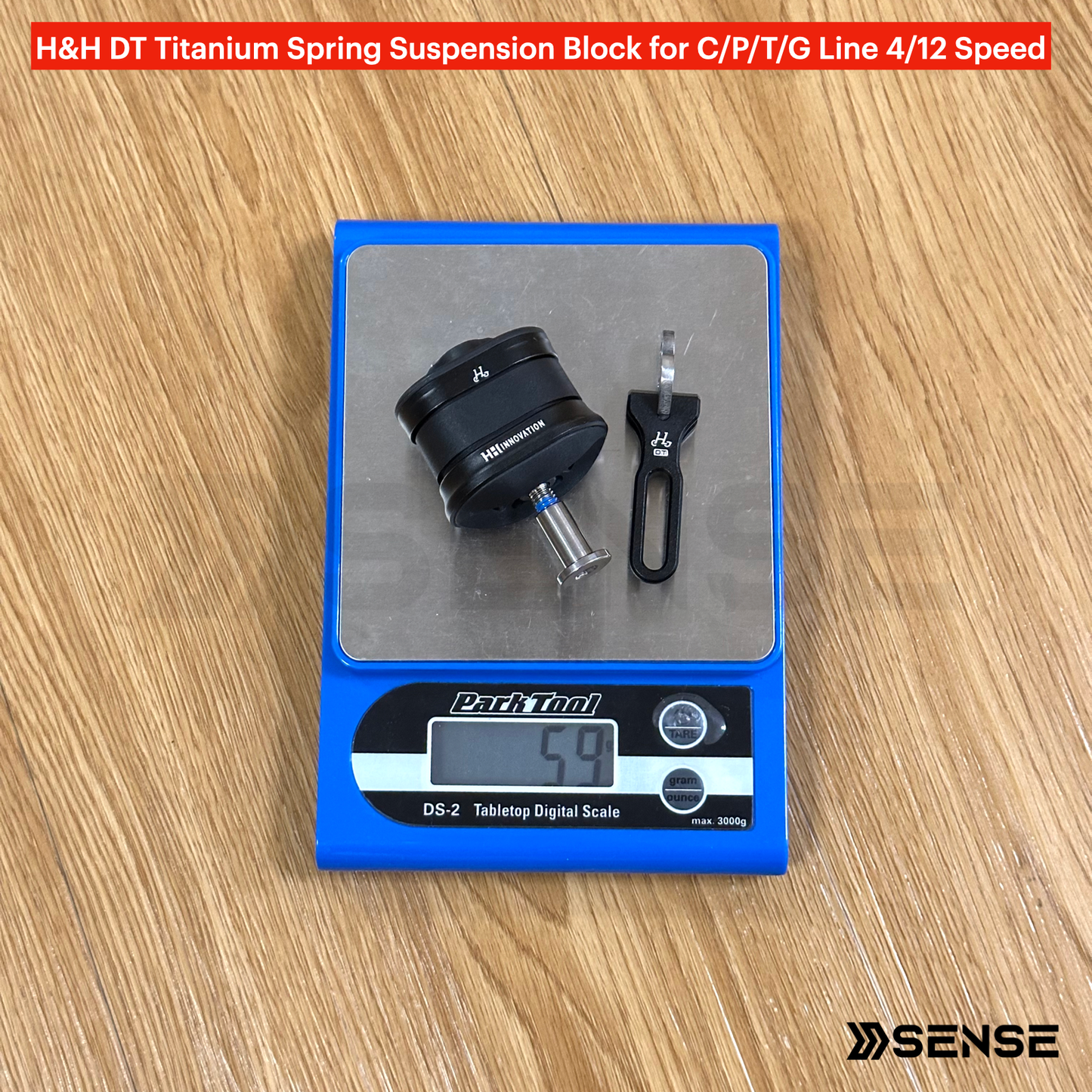 H&H DT TPU Suspension Block for Brompton C/P/T Line 1/4/12 Speed & G Line