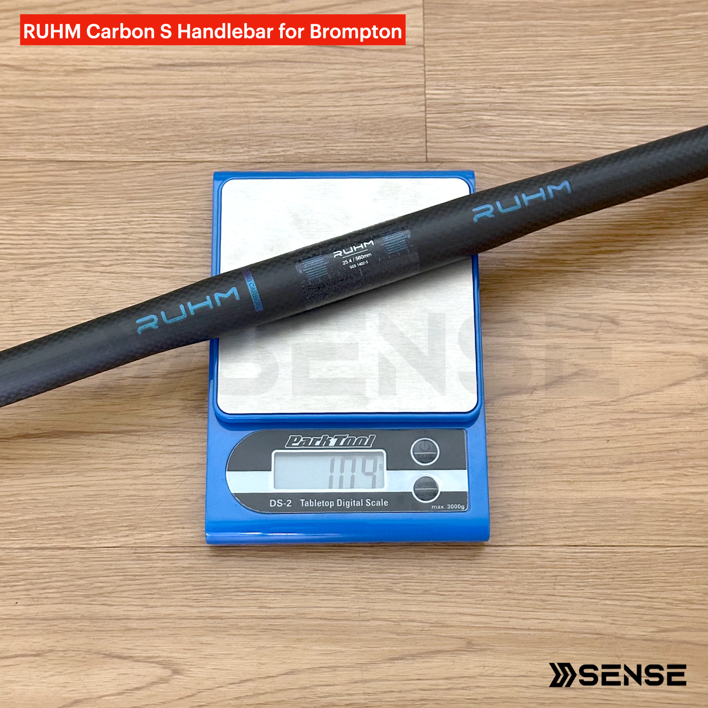 RUHM Carbon T800 Seatpost S Bar Handlebar Saddle Bundle