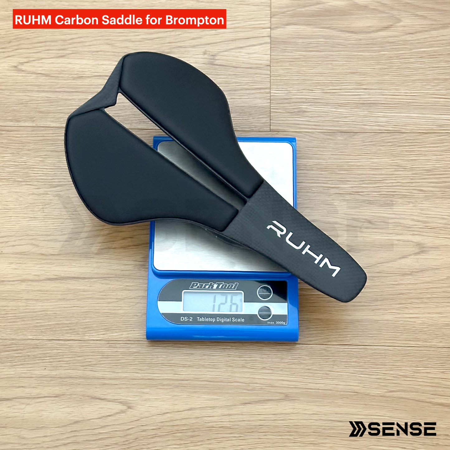 RUHM Carbon T800 Seatpost S Bar Handlebar Saddle Bundle