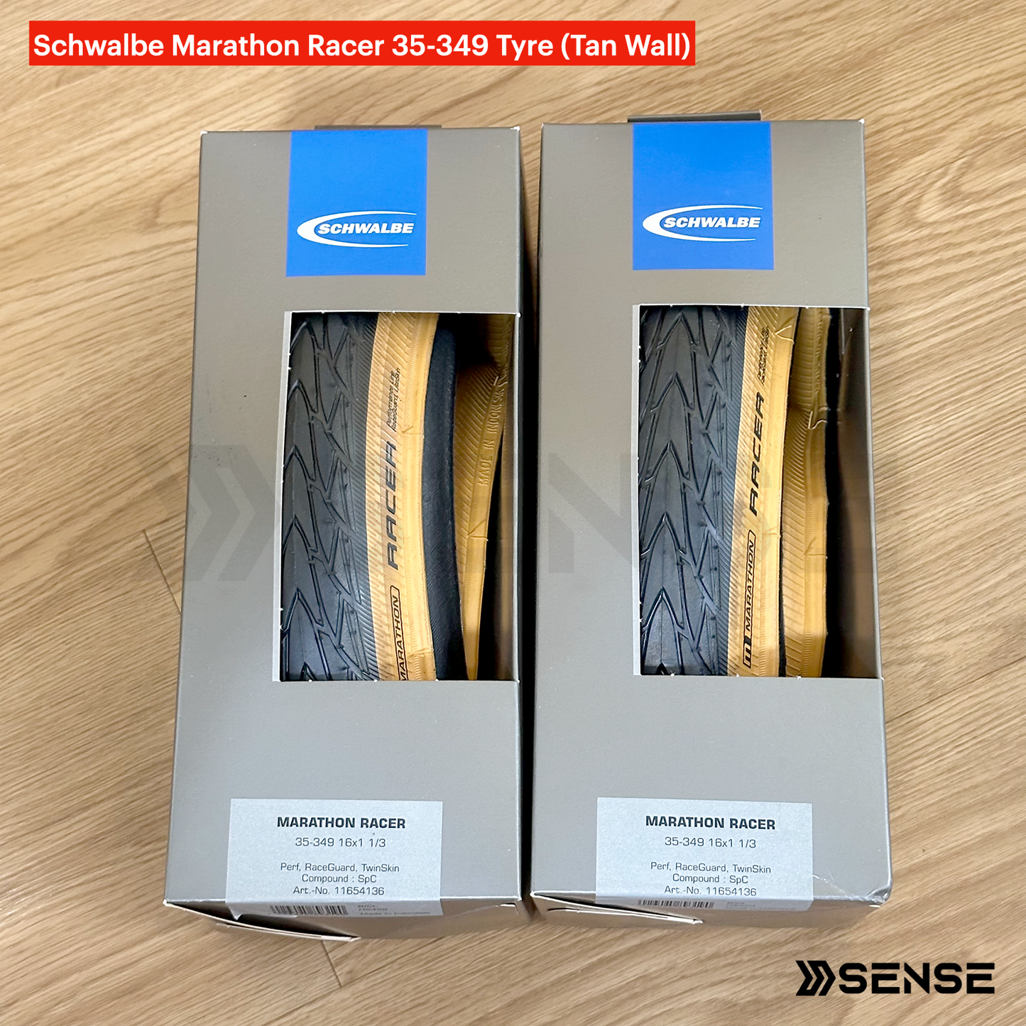 Schwalbe Marathon Racer 35-349 Tyre (Tan Wall)