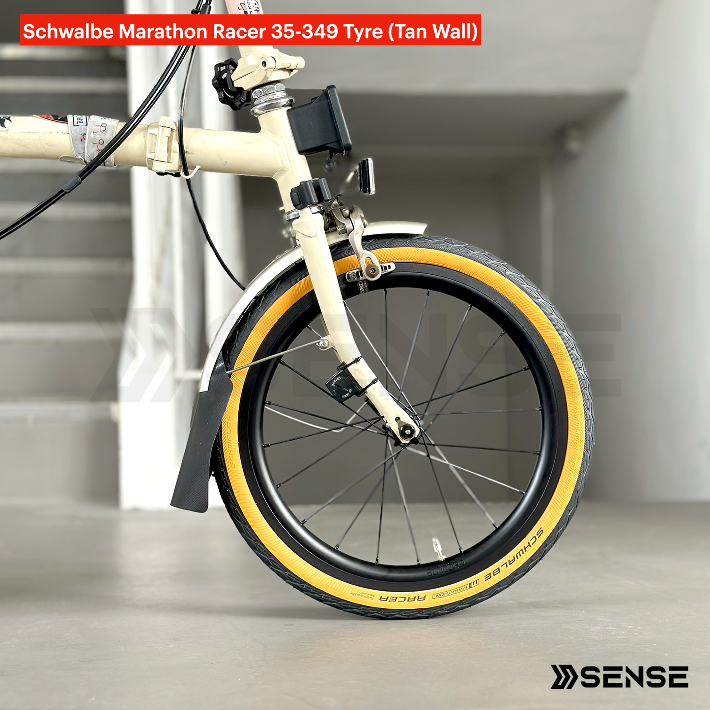 Schwalbe Marathon Racer 35-349 Tyre (Tan Wall)