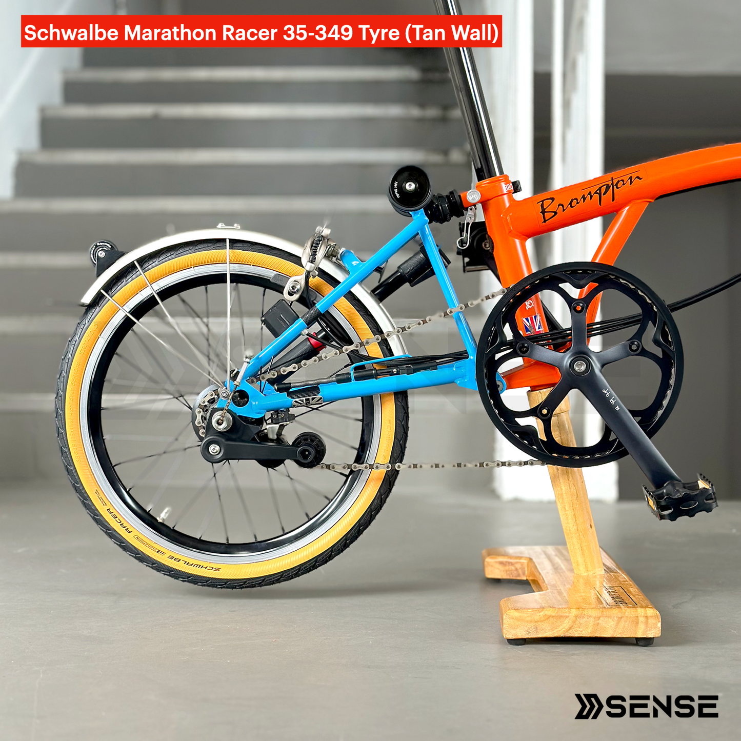 Schwalbe Marathon Racer 35-349 Tyre (Tan Wall)