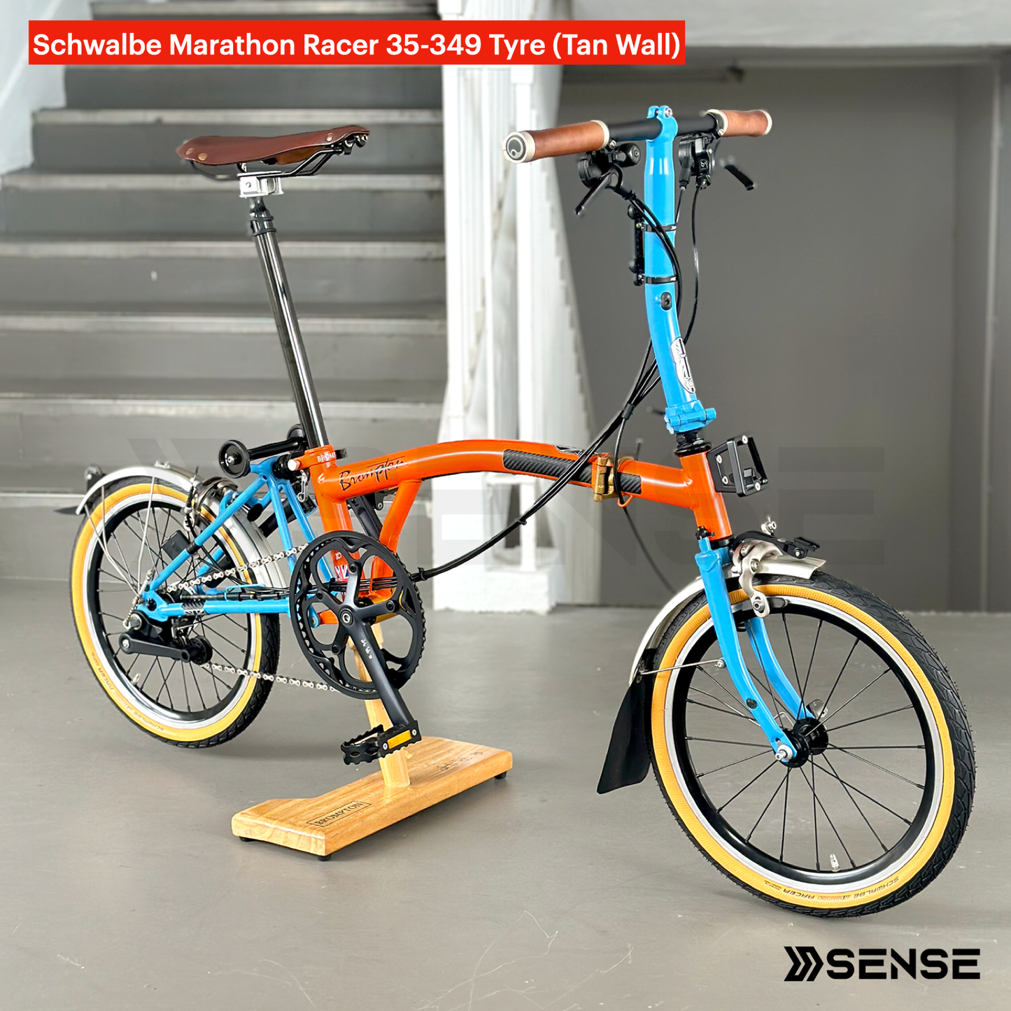 Schwalbe Marathon Racer 35-349 Tyre (Tan Wall)