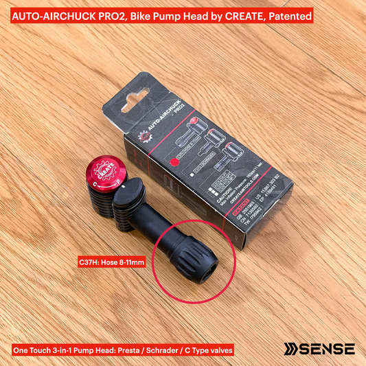 AUTO-AIRCHUCK PRO2 Bike Pump Head by CREATE
