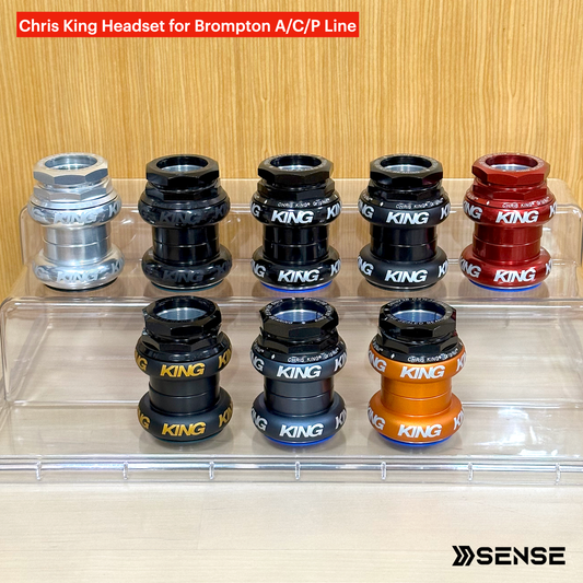 Chris King® GripNut Headset 1-1/8 inch for Brompton A/C/P Line