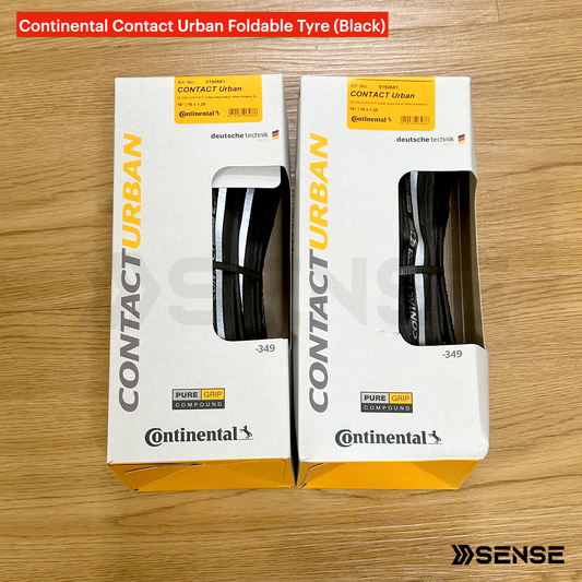 Continental Contact Urban Black / Dark Tan / Brown / Cream Wall Foldable 35-349 Tyre