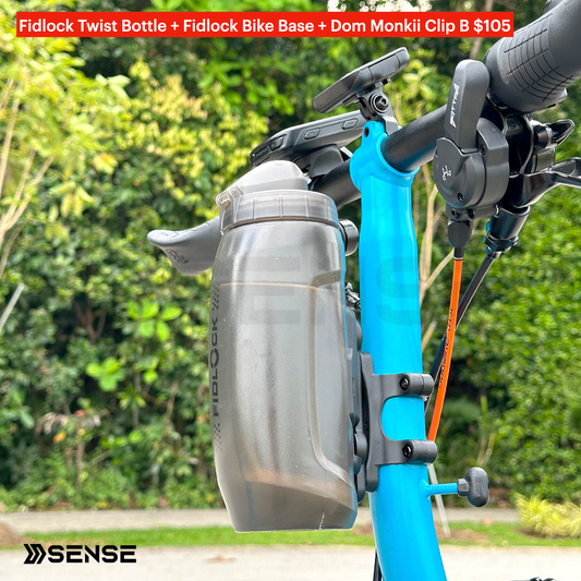 Fidlock TWIST Bottle 590ml Bike Base Strap Trigo Cage Adaptor Dom Monkii Clip B