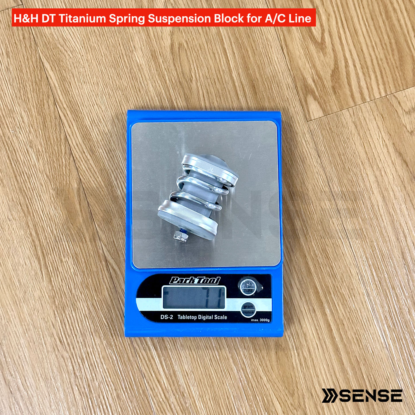 H&H DT Ti Titanium Spring Suspension Block for Brompton A/C Line 2/3/6 Speed