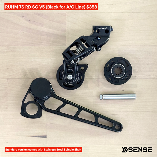 RUHM 7S Gear Set RD Rear Derailleur Tensioner for Brompton A/C Line
