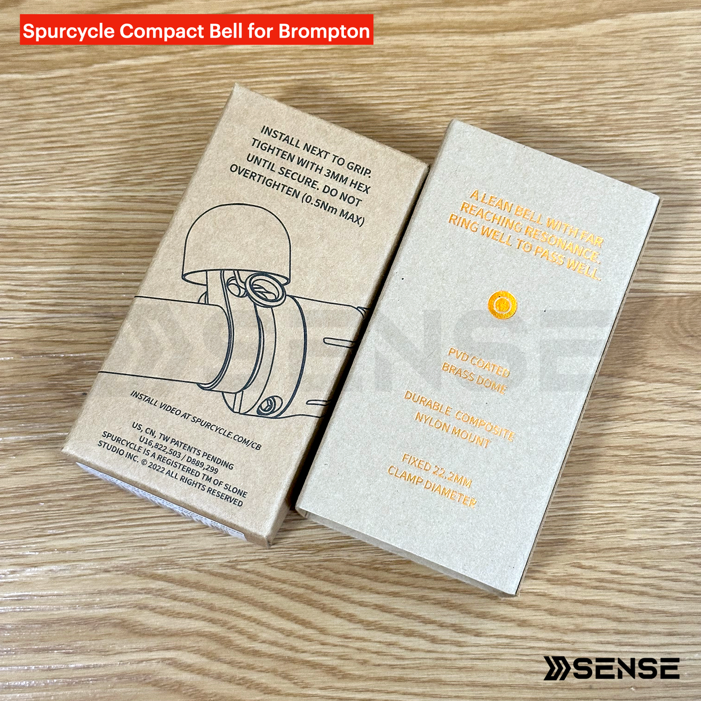 Spurcycle Compact Bell 22.2mm