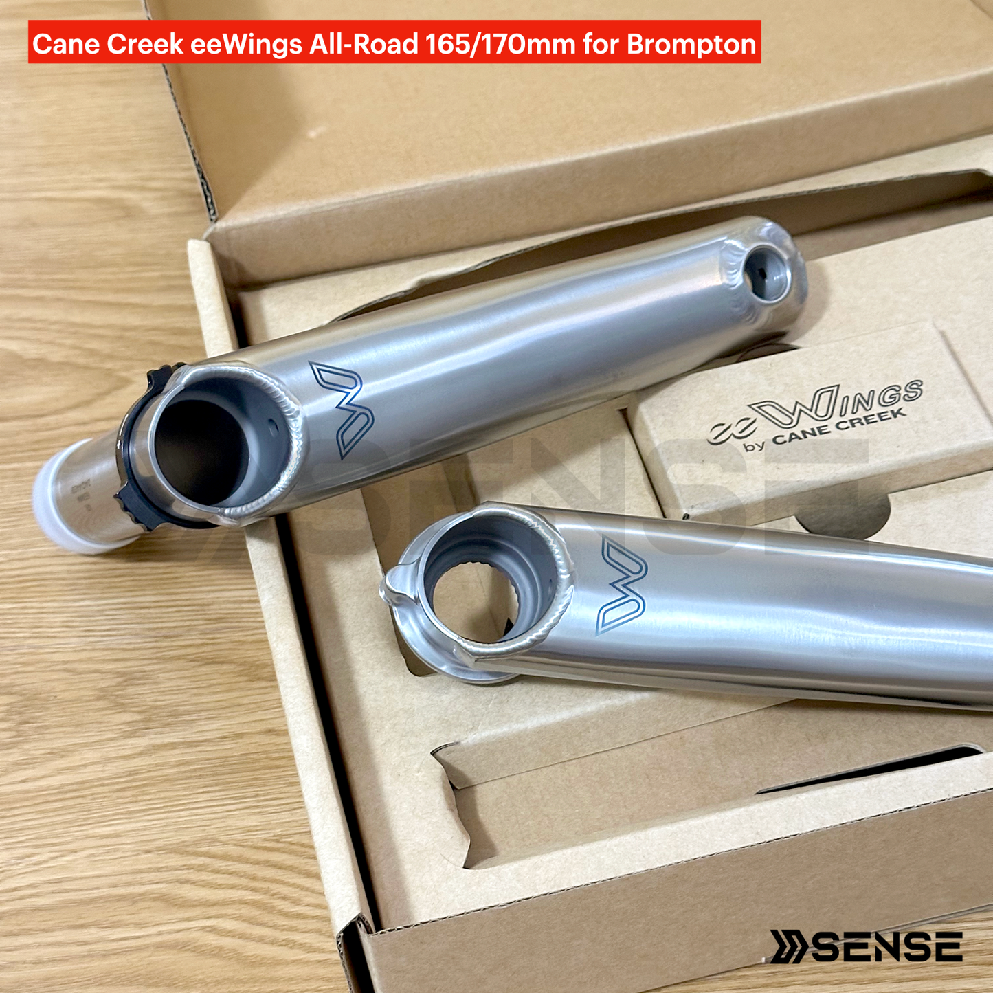 Cane Creek eeWings All-Road Polished Raw Silver